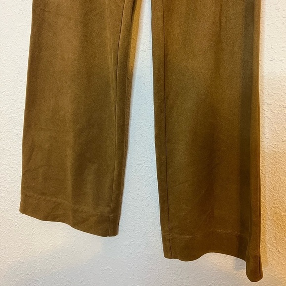 Vintage Y2K NY Jeans Wide Leg Faux Suede Pants XS - Picture 3 of 6